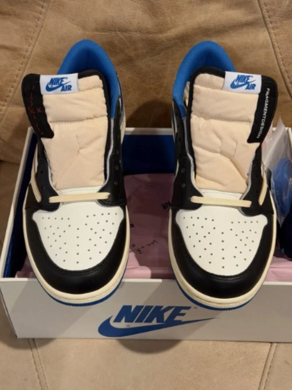 Travis Scott fragment design Nike Air Jordan 1 Low OG SP